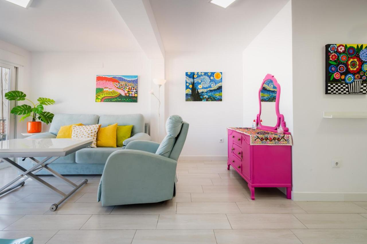 세비야 Wide And Colourful- 3Bd 1Bth- Triana 아파트 외부 사진